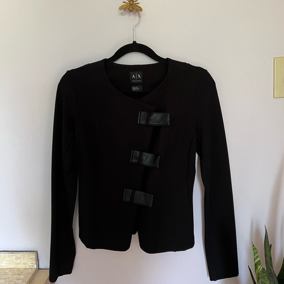 Armani Exchange Jackets & Blazers - Armani Exchange Black Blazer Size S